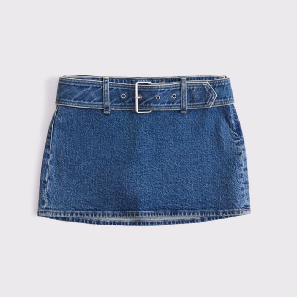 Abercrombie Belted Mini Skort Size 33